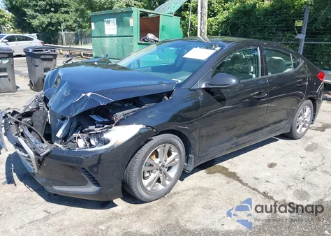2018 Hyundai Elantra Sel/Value/Limited from USA, damaged, VIN KMHD84LF0JU645996